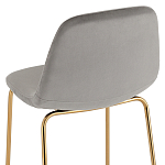 Барный стул на золотистых ножках VENDRAMIN Grey варинант исполнения - 7 | Loft Concept в Самаре