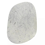 Журнальный столик овальный с мраморной столешницей Decor Showcase варинант исполнения - 2 | Loft Concept в Самаре