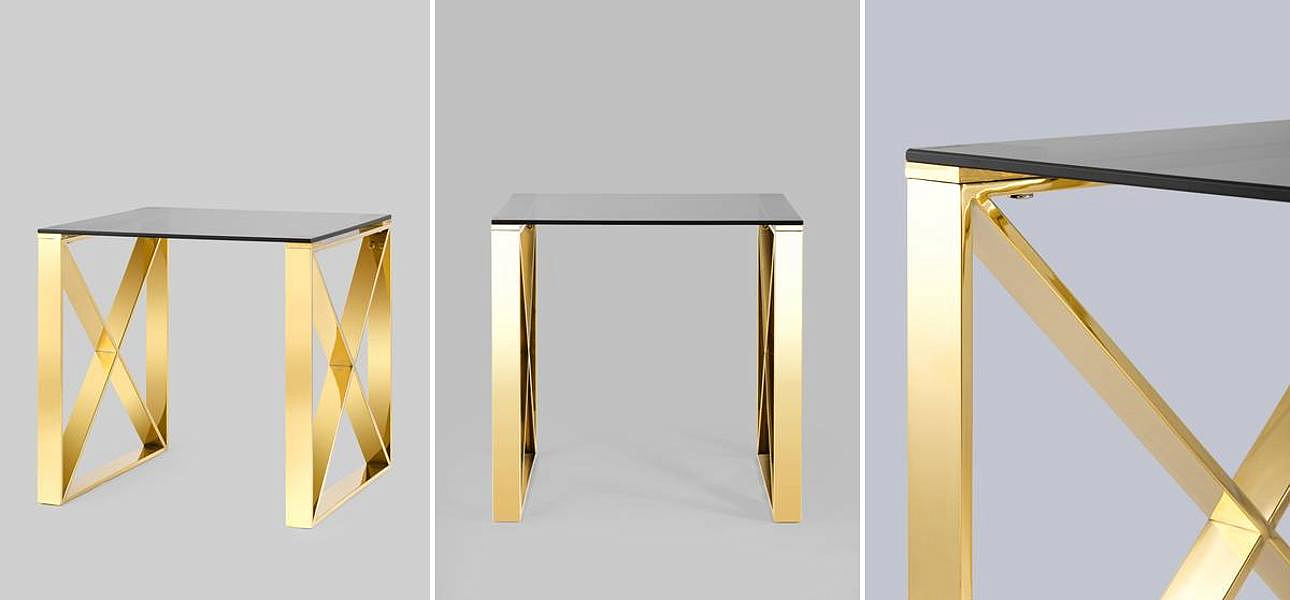 Стол приставной Lannes Collection Gold Стол приставной Lannes Collection Gold - Loft-Concept в Самаре