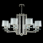 Люстра с 8-ю цилиндрическими плафонами из стекла Laurent варинант исполнения - 9 | Loft Concept в Самаре