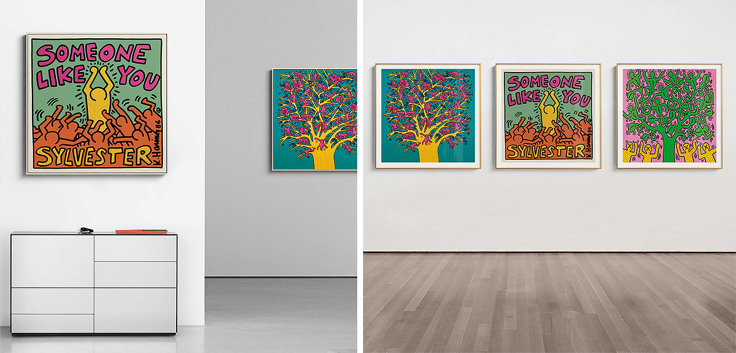 Постер Keith Haring 2 Постер Keith Haring 2 - Loft-Concept в Самаре