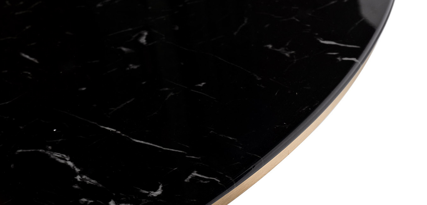 Стол Tulip black Marble 120 Стол Tulip black Marble 120 - Loft-Concept в Самаре