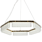 Светодиодная люстра с рельефным стеклом ICE GLASS 70 варинант исполнения - 1 | Loft Concept в Самаре