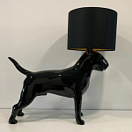 Лампа COLLECTION OF DOGS с абажуром Бультерьер варинант исполнения - 9 | Loft Concept в Самаре