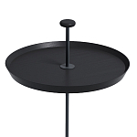 Pin журнальный столик чёрный из натурального дуба и бетона варинант исполнения - 1 | Loft Concept в Самаре