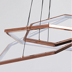 Люстра с 3-мя подвесами в виде шестиугольников Hexagon Horizontal варинант исполнения - 6 | Loft Concept в Самаре