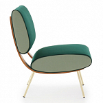 Дизайнерское кресло без подлокотников Gio Ponti ROUND D.154.5 Armchair варинант исполнения - 3 | Loft Concept в Самаре