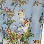 Фарфоровая ваза с изображением попугаев Eden Garden варинант исполнения - 4 | Loft Concept в Самаре