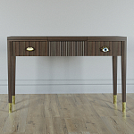 Туалетный стол - Трельяж Elsa Dreams Walnut 120 см варинант исполнения - 6 | Loft Concept в Самаре