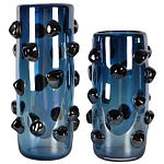 Ваза Molecule Vase Glass Blue Spheres варинант исполнения - 1 | Loft Concept в Самаре