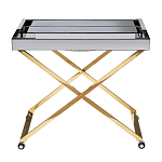 Стол сервировочный с зеркальной столешницей Splendid Serving Table варинант исполнения - 1 | Loft Concept в Самаре