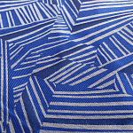 Мебельная ткань Жаккард синий принт 140 см T2-132 варинант исполнения - 1 | Loft Concept в Самаре