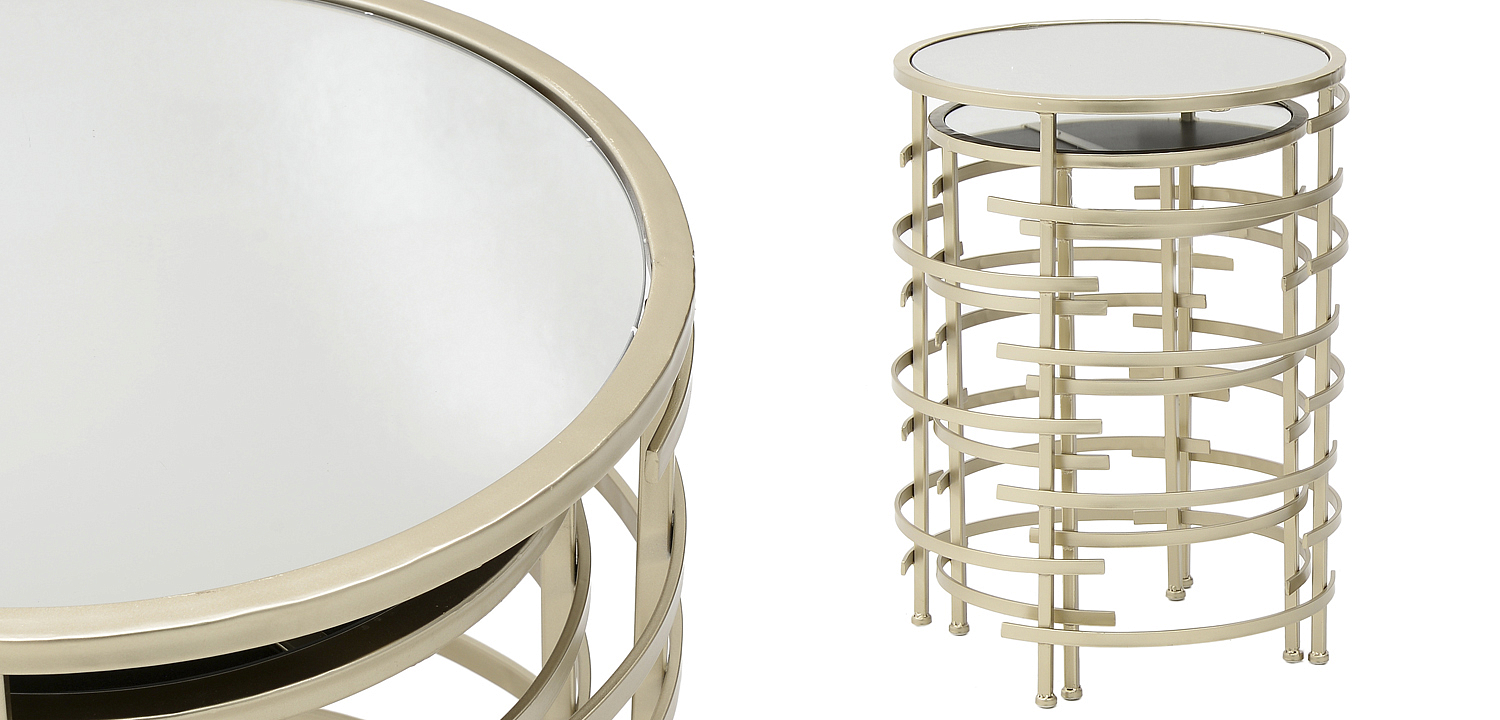 Комплект приставных столов Lourdes Table Комплект приставных столов Lourdes Table - Loft-Concept в Самаре