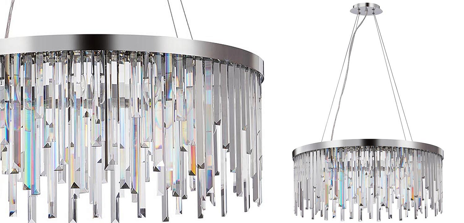Люстра Bennett Chandelier chrome Люстра Bennett Chandelier chrome - Loft-Concept в Самаре