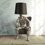 Лампа MALE MANNEQUIN LAMP с абажуром варинант исполнения - 3 | Loft Concept в Самаре