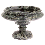 Фруктовница средняя из натурального камня Змеевик Шабровский Natural Stone Fruit Bowls варинант исполнения - 1 | Loft Concept в Самаре