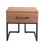 Тумба прикроватная с ящиком в стиле лофт Urban Style Space варинант исполнения - 3 | Loft Concept в Самаре