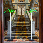 Дизайнерский торшер в виде пальмы Poltronova Sanremo Floor Lamp варинант исполнения - 8 | Loft Concept в Самаре