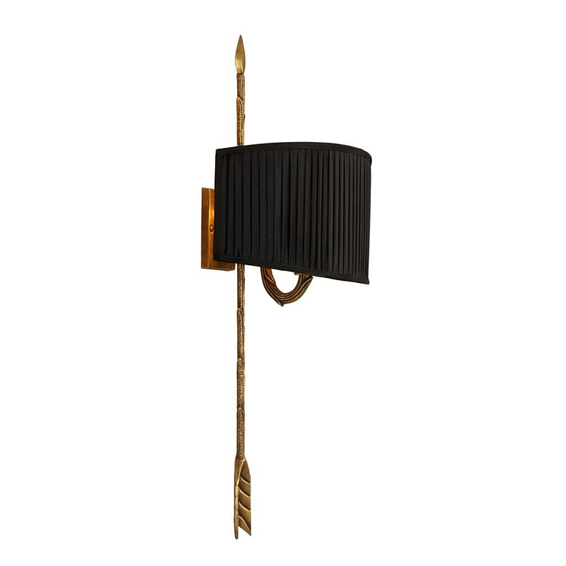 Бра Eichholtz Wall Lamp Fontaine Латунь Античная полированная Черный Бра Eichholtz Wall Lamp Fontaine Латунь Античная полированная Черный в Самаре | Loft Concept