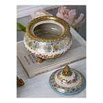 Шкатулка фарфоровая с цветочной росписью Eden Garden варинант исполнения - 6 | Loft Concept в Самаре