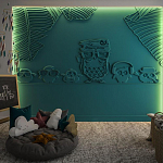 Барельеф OWLS варинант исполнения - 3 | Loft Concept в Самаре