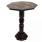 Кофейный стол из натуральных камней Змеевик и Яшма Natural Stone Tables варинант исполнения - 3 | Loft Concept в Самаре