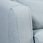 Диван Seldon с мягкими подушками голубое букле варинант исполнения - 2 | Loft Concept в Самаре