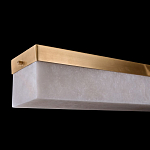 Подвесной светильник линейный из натурального камня Perfection of Geometry варинант исполнения - 3 | Loft Concept в Самаре