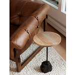 Двухместный диван Duncan винтажная коричневая кожа варинант исполнения - 7 | Loft Concept в Самаре