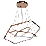 Люстра с 3-мя подвесами в виде шестиугольников Hexagon Horizontal варинант исполнения - 2 | Loft Concept в Самаре