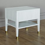 Прикроватная тумбочка с ящиком Elsa Dreams White варинант исполнения - 4 | Loft Concept в Самаре