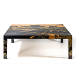 Кофейный стол с японским пейзажем Bohemia coffee table  варинант исполнения - 2 | Loft Concept в Самаре