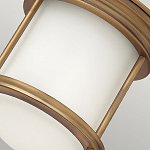 Потолочный светильник для ванных комнат с цилиндрическим стеклянным плафоном и одной лампой Hinkley варинант исполнения - 12 | Loft Concept в Самаре