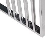 Столик журнальный с черной стеклянной столешницей Embodiment of Contemporary Art  варинант исполнения - 3 | Loft Concept в Самаре