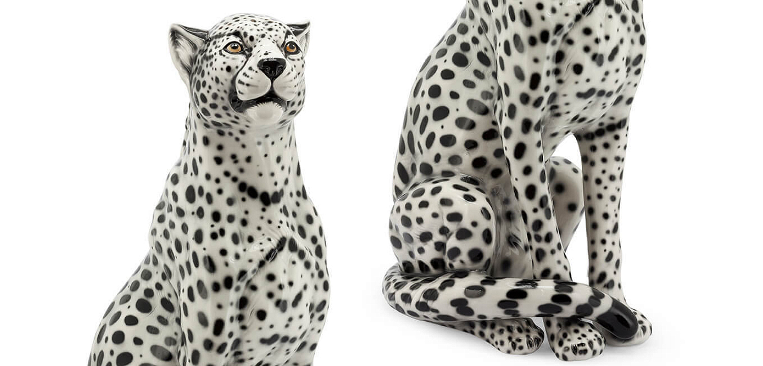 Аксессуар Гепард Abhika CHEETAH black and white Аксессуар Гепард Abhika CHEETAH black and white - Loft-Concept в Самаре