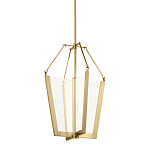  Подвесной светильник золотого цвета в форме фонаря Kichler варинант исполнения - 4 | Loft Concept в Самаре