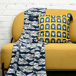 Чехол на подушку с двусторонним принтом и кисточками Ophelia Grove варинант исполнения - 5 | Loft Concept в Самаре