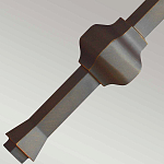 Бра бронзового цвета с полукруглым матовым стеклянным плафоном в геометрическом каркасе Feiss варинант исполнения - 8 | Loft Concept в Самаре