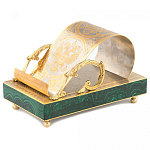 Подставка для телефона из натурального камня малахит Natural Stone Stand варинант исполнения - 2 | Loft Concept в Самаре