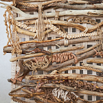 Большая Абстрактное Панно из веток и нитей Dryad Wall Art варинант исполнения - 2 | Loft Concept в Самаре