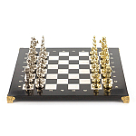 Шахматы Ренессанс с доской из натурального мрамора Decorative Thematic Chess варинант исполнения - 1 | Loft Concept в Самаре