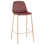 Барный стул на золотистых ножках VENDRAMIN Pink варинант исполнения - 1 | Loft Concept в Самаре