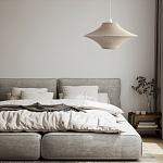 Подвесной вязаный бежевый светильник «Звезда Востока 01» варинант исполнения - 3 | Loft Concept в Самаре