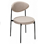 Стул металлический с мягкой спинкой и сиденьем Alfie Chair варинант исполнения - 4 | Loft Concept в Самаре