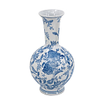 Ваза фарфоровая с синими цветочными мотивами Independence варинант исполнения - 1 | Loft Concept в Самаре