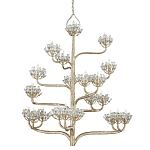 Люстра в виде растения Silver Flower Glade варинант исполнения - 3 | Loft Concept в Самаре