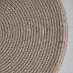 Аксессуар на стену диск из нитей Wall Decor White Thread Disc  варинант исполнения - 3 | Loft Concept в Самаре