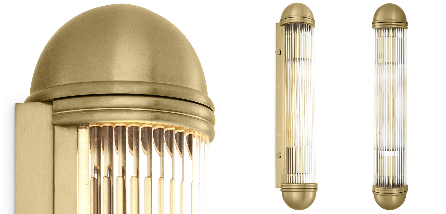 Бра Eichholtz Wall Lamp Auburn Brass Бра Eichholtz Wall Lamp Auburn Brass - Loft-Concept в Самаре