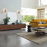 Фигурный приставной столик черного цвета AMORPHOUS варинант исполнения - 8 | Loft Concept в Самаре