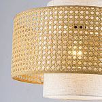 Торшер с декоративным поясом из плетеного бамбука Biuloggicu варинант исполнения - 8 | Loft Concept в Самаре